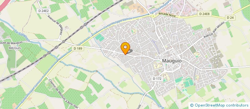 localisation de l'entreprise MONSIEUR SHENDY RICHARD  MAUGUIO