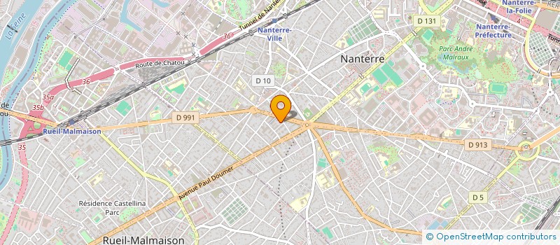 localisation de l'entreprise MONSIEUR SHENG LONG WANG  NANTERRE