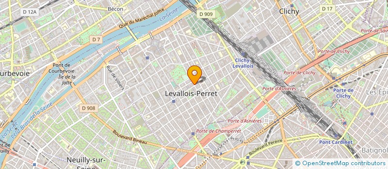localisation de l'entreprise MONSIEUR SHENGSHUN SHA à LEVALLOIS PERRET