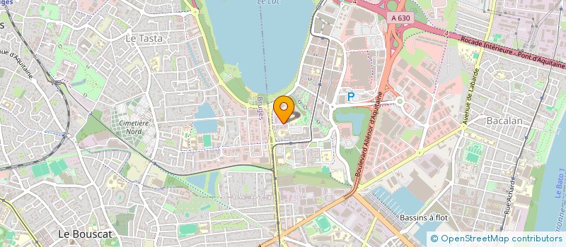 localisation de l'entreprise MONSIEUR SHER ALI AKHUNDZADAH  BORDEAUX