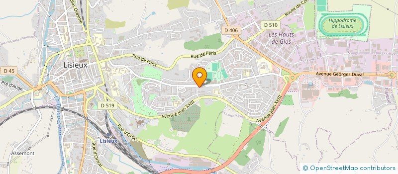 localisation de l'entreprise MONSIEUR SHER EIDIZADA  LISIEUX