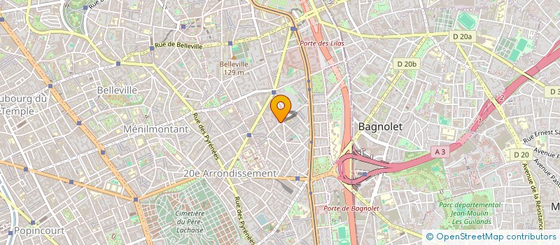 localisation de l'entreprise MONSIEUR SHER SHAH RAHIMI  PARIS