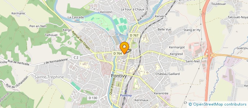 localisation de l'entreprise MONSIEUR SHER SHERZAI  PONTIVY