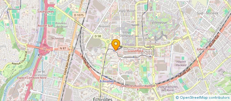 localisation de l'entreprise MONSIEUR SHERALI AHMAD ZAI à ECHIROLLES