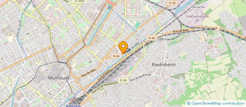 localisation de l'entreprise MONSIEUR SHERALI AHMADZAI  MULHOUSE