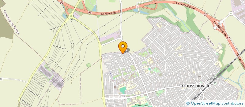 localisation de l'entreprise MONSIEUR SHERAZ AZHAR  GOUSSAINVILLE