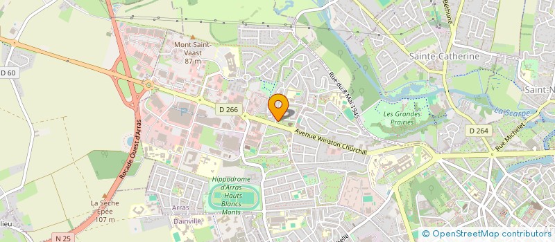localisation de l'entreprise MONSIEUR SHERAZ SAFY à ARRAS