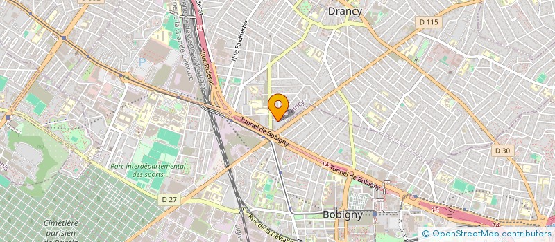 localisation de l'entreprise MONSIEUR SHERAZADE BENDJEBBOUR à DRANCY