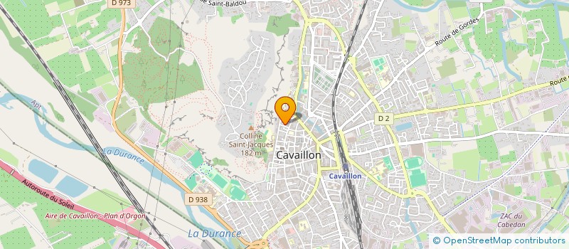 localisation de l'entreprise MONSIEUR SHERIF ADAM ISSAK IBRAHIM  CAVAILLON