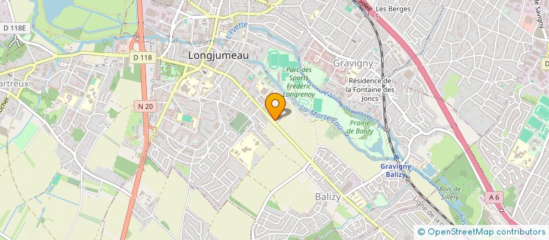 localisation de l'entreprise MONSIEUR SHERIF ATTIA à LONGJUMEAU