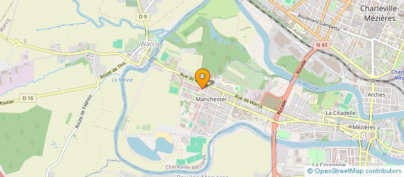 localisation de l'entreprise MONSIEUR SHERIF HALFAOUI  CHARLEVILLE-MEZIERES