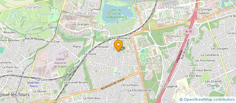 localisation de l'entreprise MONSIEUR SHERIFF MANSARAY  TOURS