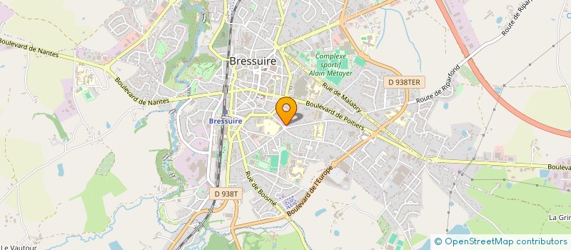 localisation de l'entreprise MONSIEUR SHERWALI BABAR  BRESSUIRE