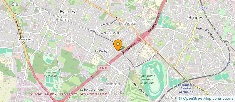 localisation de l'entreprise MONSIEUR SHEYNE ABBEST  EYSINES