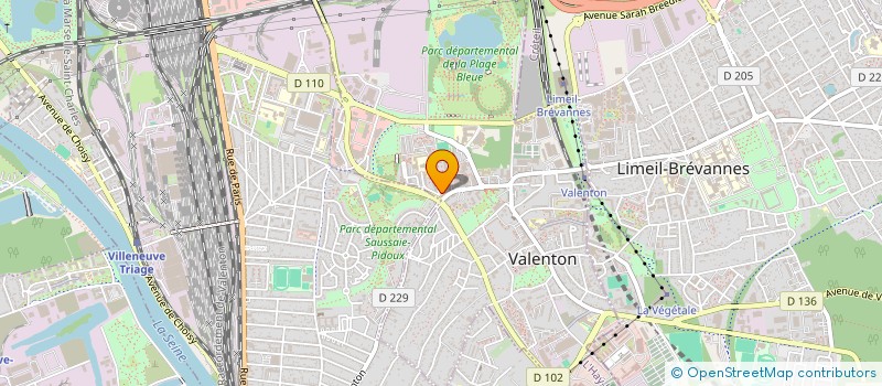 localisation de l'entreprise MONSIEUR SHEZAAD-ALI SOBANY  VALENTON