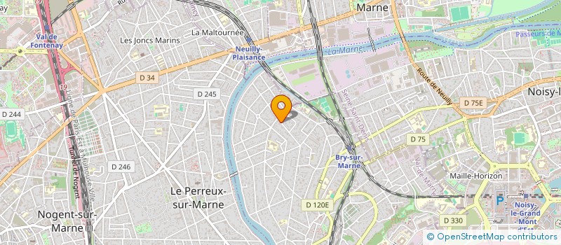 localisation de l'entreprise MONSIEUR SHI FENG  BRY-SUR-MARNE