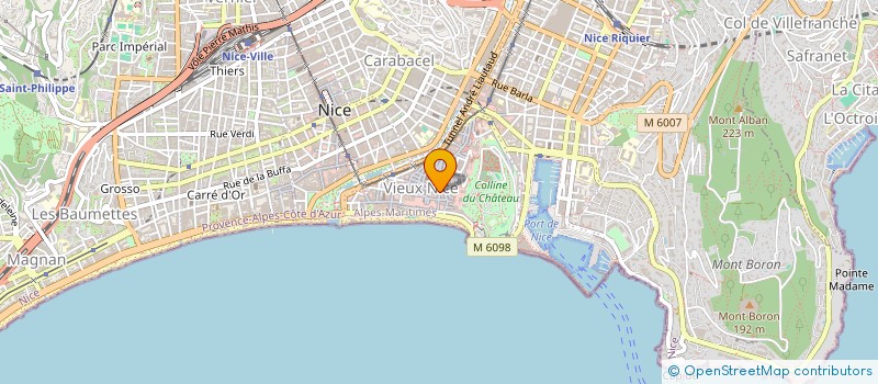 localisation de l'entreprise MONSIEUR SHIGERU KURIYAMA à NICE