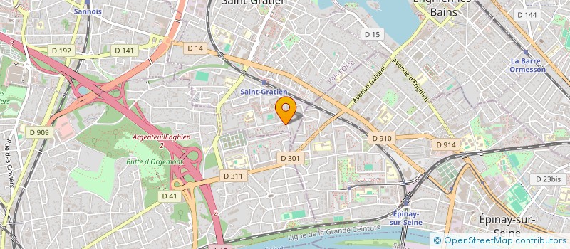 localisation de l'entreprise MONSIEUR SHILEY MORISSEAU  SAINT-GRATIEN