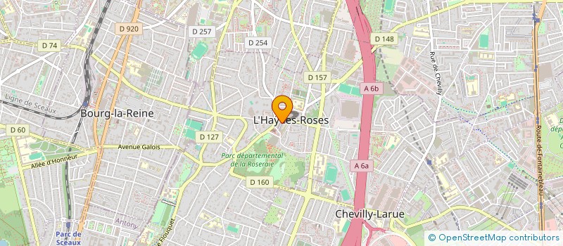 localisation de l'entreprise MONSIEUR SHILI HU  L'HAY-LES-ROSES