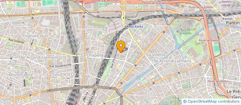 localisation de l'entreprise MONSIEUR SHIMEON HADDAD  AUBERVILLIERS