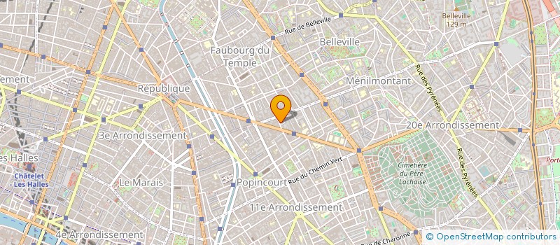 localisation de l'entreprise MONSIEUR SHIMON HAZAN  PARIS