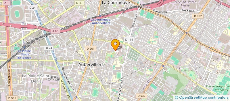 localisation de l'entreprise MONSIEUR SHIPAR AHMED  AUBERVILLIERS