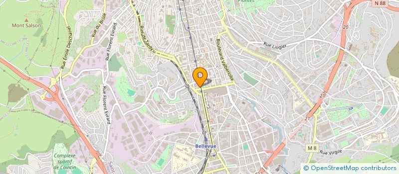 localisation de l'entreprise MONSIEUR SHIPU AHMED  SAINT-ETIENNE