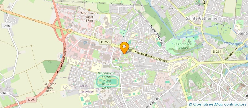 localisation de l'entreprise MONSIEUR SHIR FAROQI à ARRAS