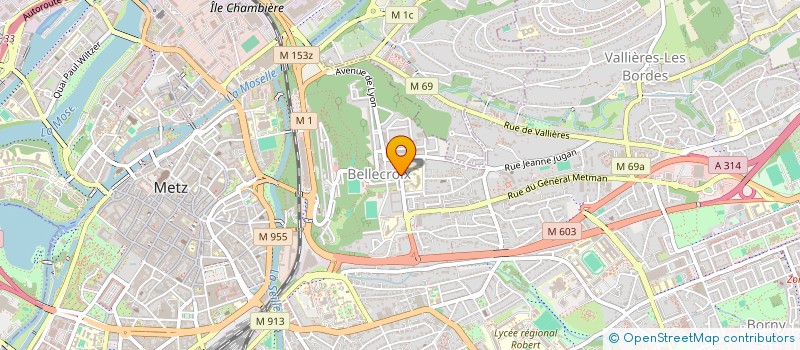 localisation de l'entreprise MONSIEUR SHIR JAN WALIZADAH  METZ