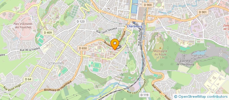 localisation de l'entreprise MONSIEUR SHIREZAMN JABARKHIL  CHERBOURG-EN-COTENTIN