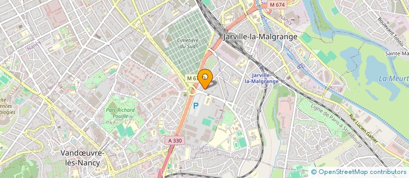 localisation de l'entreprise MONSIEUR SHIRIN JALILYAN  VANDUVRE-LES-NANCY