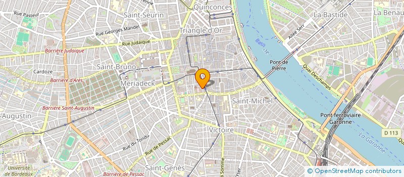 localisation de l'entreprise MONSIEUR SHIRWALI AHMADZAI  BORDEAUX