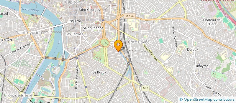 localisation de l'entreprise MONSIEUR SHITAL ROZARIO  TOULOUSE