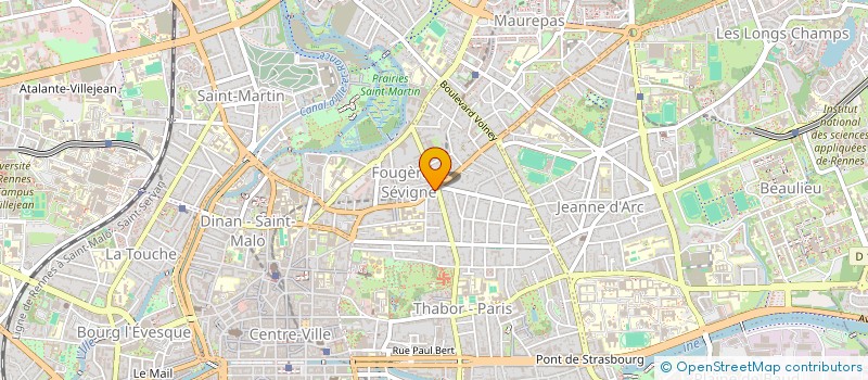 localisation de l'entreprise MONSIEUR SHIVEDUTT RUGHOOBUR  RENNES