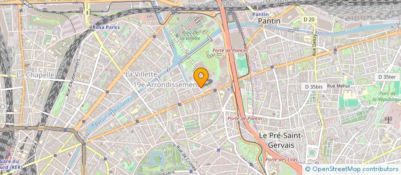 localisation de l'entreprise MONSIEUR SHIWEN YANG  PARIS