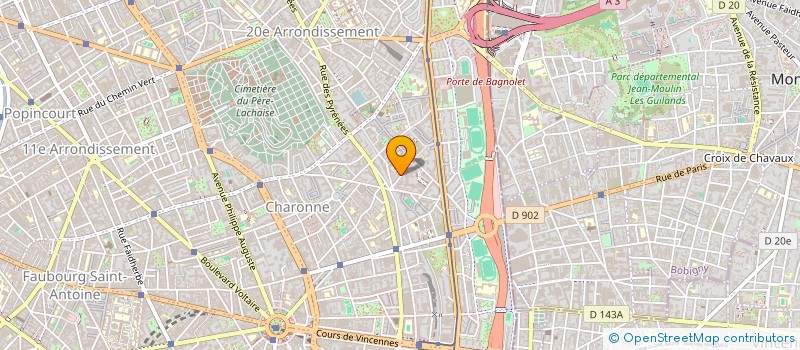 localisation de l'entreprise MONSIEUR SHIZENG ZHENG  PARIS