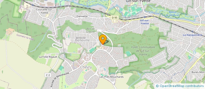 localisation de l'entreprise MONSIEUR SHMUEL GERSTEL  GIF-SUR-YVETTE