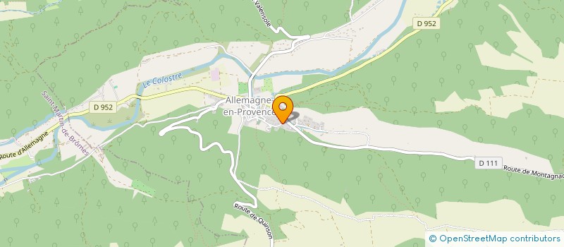 localisation de l'entreprise MONSIEUR SHMUEL NAHMIAS  ALLEMAGNE-EN-PROVENCE