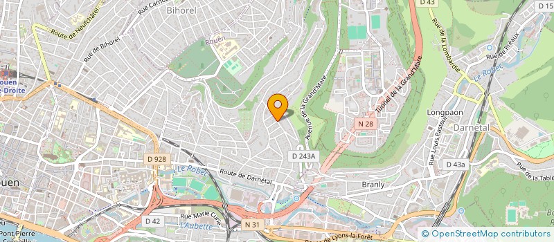 localisation de l'entreprise MONSIEUR SHOAIB AMIRI  ROUEN