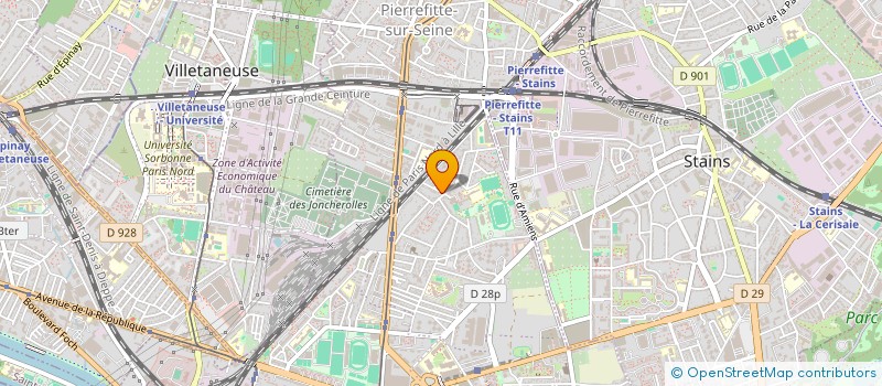 localisation de l'entreprise MONSIEUR SHOAIB AZIZ à PIERREFITTE-SUR-SEINE