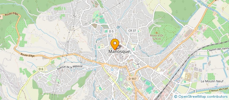 localisation de l'entreprise MONSIEUR SHOAIB MOHAMMAD KHIL à MANOSQUE