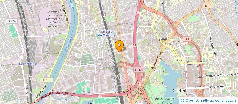 localisation de l'entreprise MONSIEUR SHOAIB SAIDI  CRETEIL