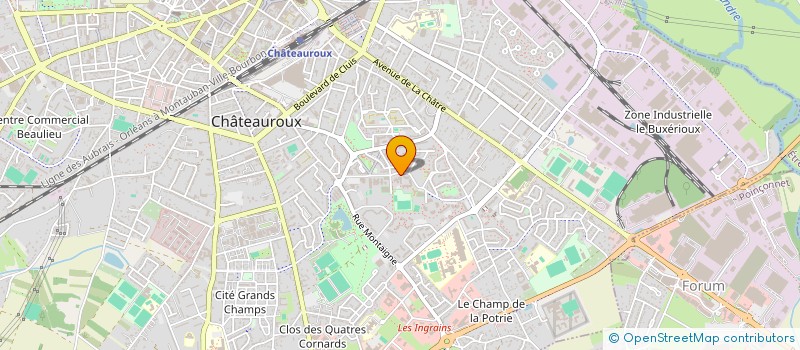 localisation de l'entreprise MONSIEUR SHOFI AHMOD à CHATEAUROUX