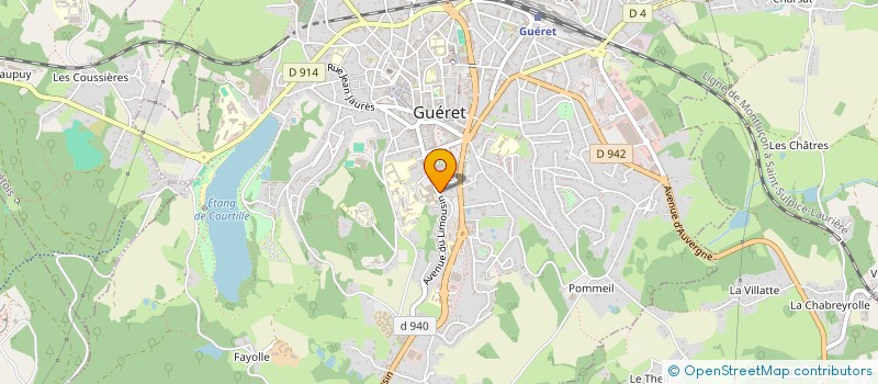 localisation de l'entreprise MONSIEUR SHOHIDUL ISLAM à GUERET