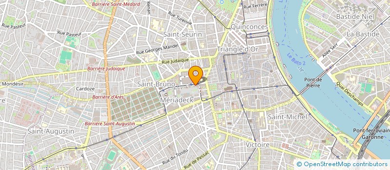 localisation de l'entreprise MONSIEUR SHOKAT SAYDI  BORDEAUX