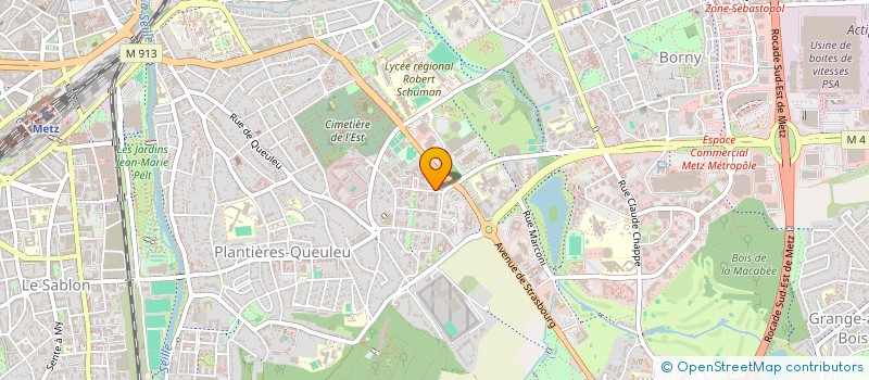 localisation de l'entreprise MONSIEUR SHOKORULLAH OUZBEK  METZ