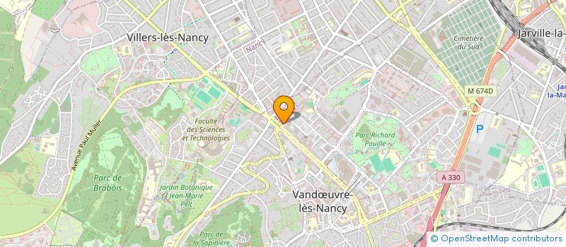 localisation de l'entreprise MONSIEUR SHOKRULLAH RAHIMI  VANDUVRE-LES-NANCY