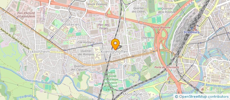 localisation de l'entreprise MONSIEUR SHOKRULLAH TAJIK  STRASBOURG