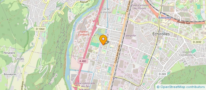 localisation de l'entreprise MONSIEUR SHOLA SANNI à ECHIROLLES