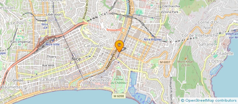 localisation de l'entreprise MONSIEUR SHOTA BENIDZE à NICE